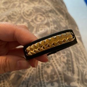 BCBG black and gold bracelet
